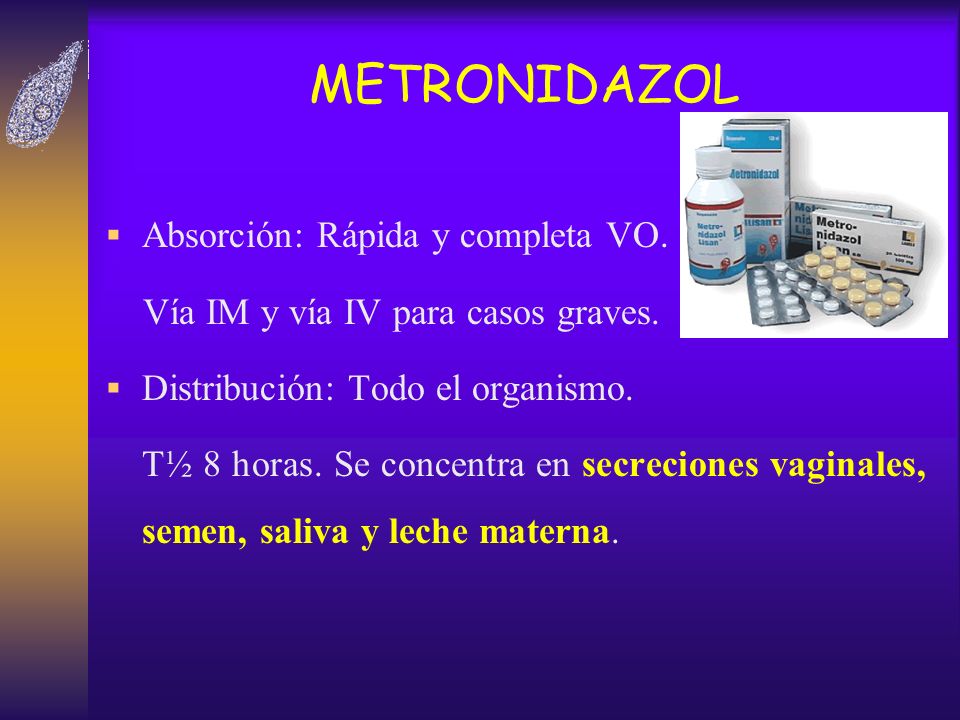 metronidazol iv metronidazol iv